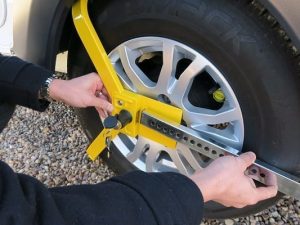 Milenco Lightweight Wheel Clamp
