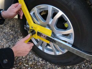 Milenco Lightweight Wheel Clamp