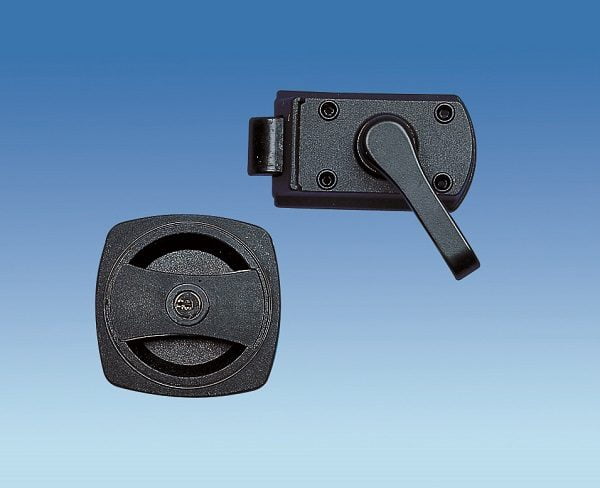 Caraloc 640 Left Hand Interior Door Lock Handle Kit For Caravan & Motorhome - PO382, Made In UK, Campervan Door Parts
