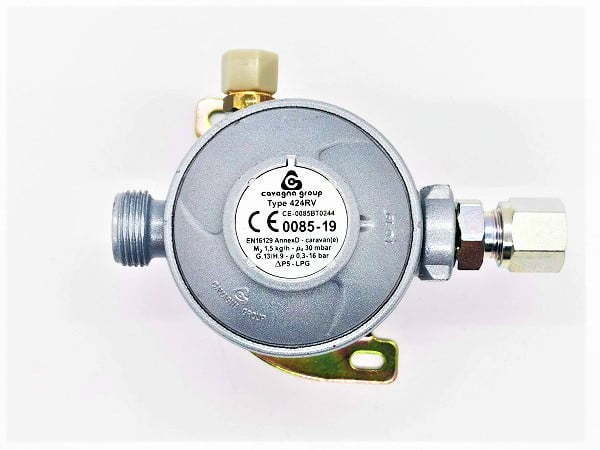Bulkhead Gas Regulator - 8mm, Straight - Image 6