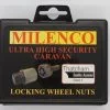 Milenco High-Security Caravan Locking Wheel Bolts