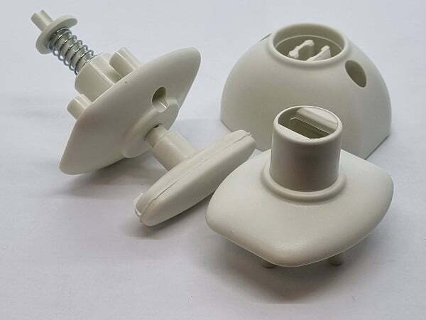 Quick Release Door Retainer - White